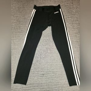 Adidas Classic 3 Stripe Leggings with Signature Logo